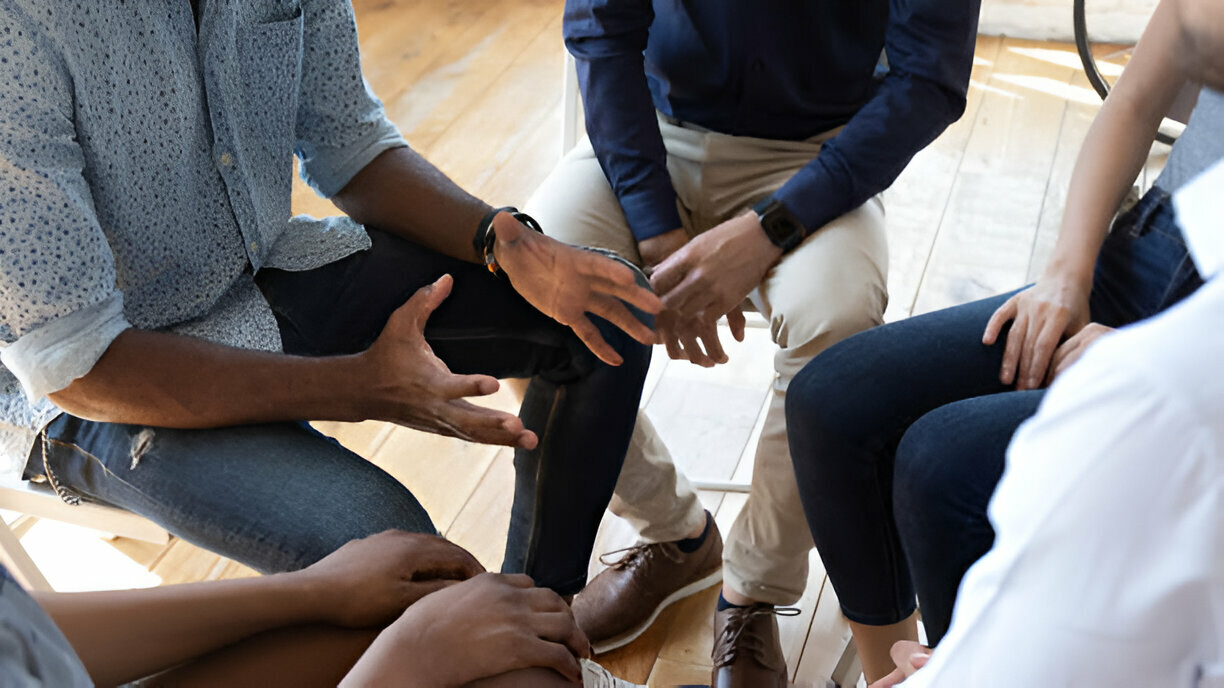psychologist farmingham group session